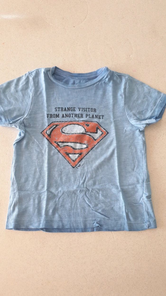 Tee shirt garçon Superman 4 ans