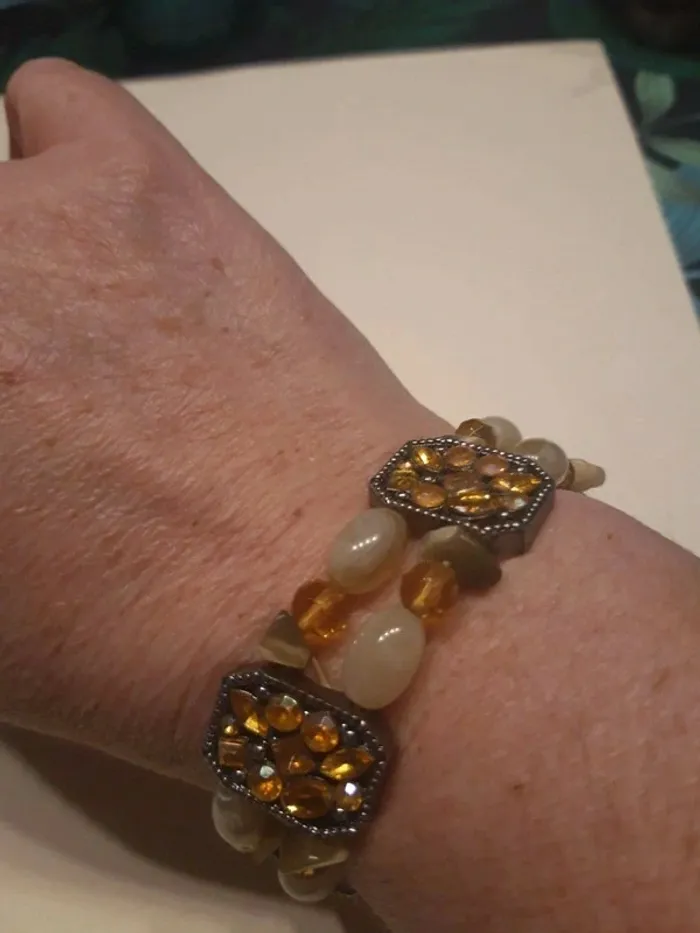 Joli bracelet fantaisie élastique - photo numéro 2
