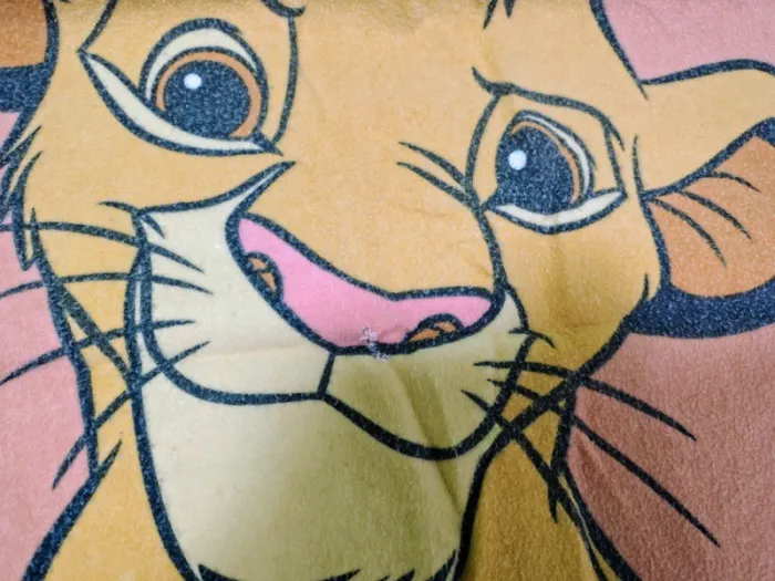 Taie d oreiller roi lion Disney un accroc - photo numéro 3