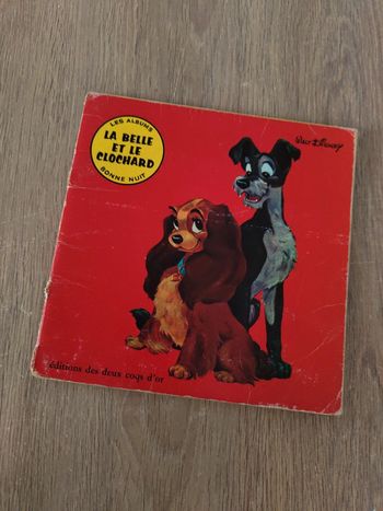 La belle et le clochard Walt Disney éditions des deux coqs d'or