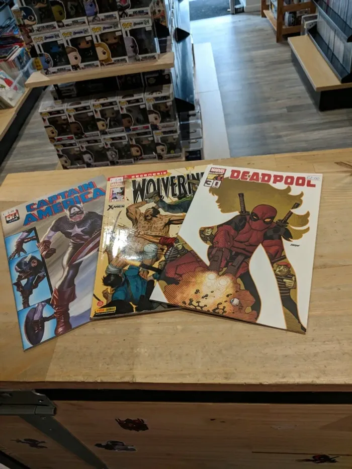 Lot de 3 Comics - Marvel