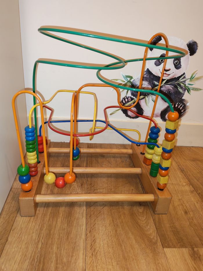 Boulier en bois géant 