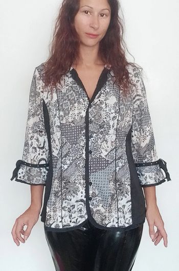 Chemisier chic manches trois quart taille 40/ 42