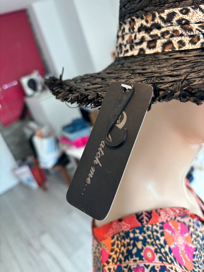Chapeaux de paille neuve avec étiquette taille unique - photo numéro 5