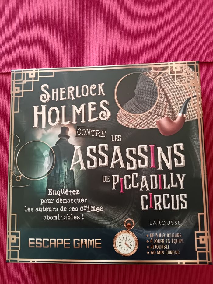 Escape game Sherlock Holmes
