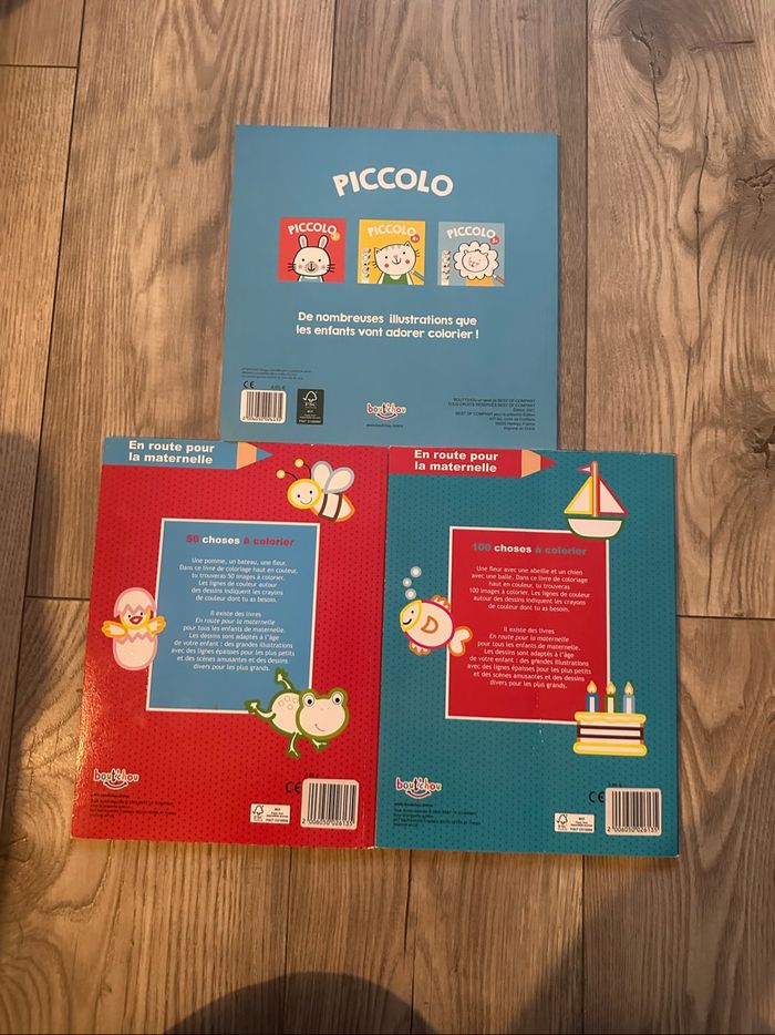 3 cahiers de coloriages - photo numéro 2