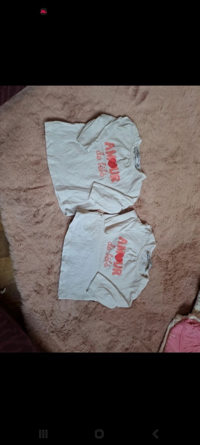 2 t-shirt ML identique