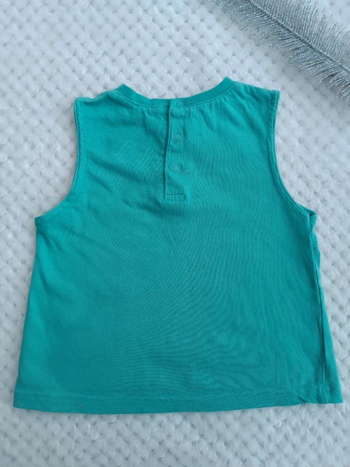 🔸 T-shirt Sans Manches Kimbaloo – 12 Mois 🔸 - photo numéro 4