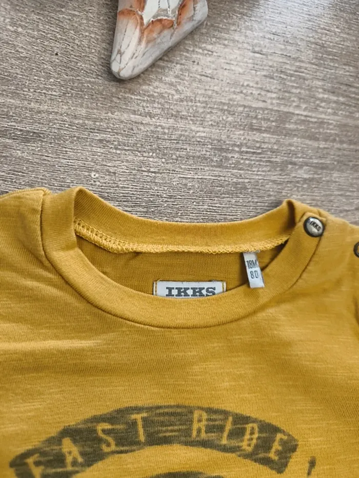 Tee-shirt garçon ml 18 mois IKKS - photo numéro 4