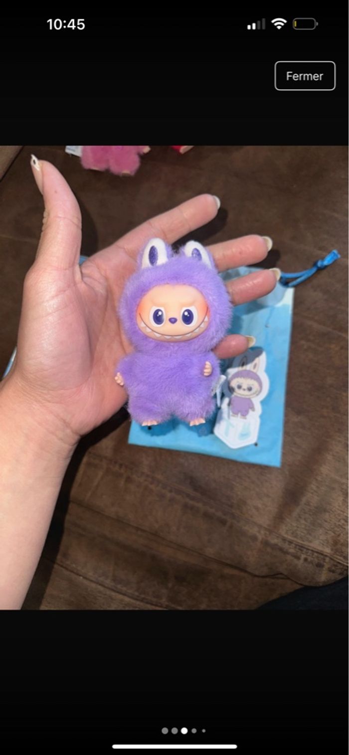 Labubu Pin For Love T The Monsters Pop Mart Neuve authentique - photo numéro 3