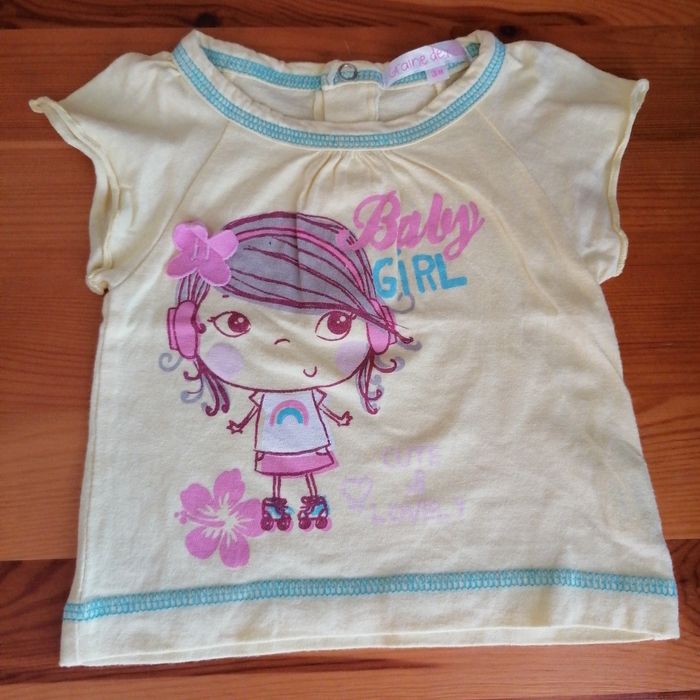 T-shirt 3 mois fille
