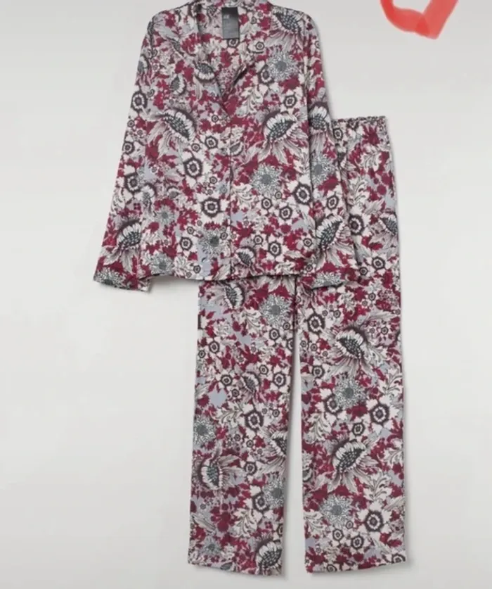 Pyjama effet satin - photo numéro 5