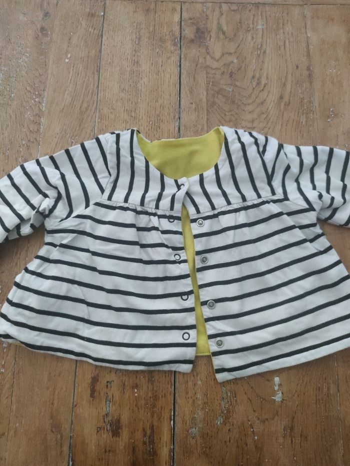Veste réversible 6 mois