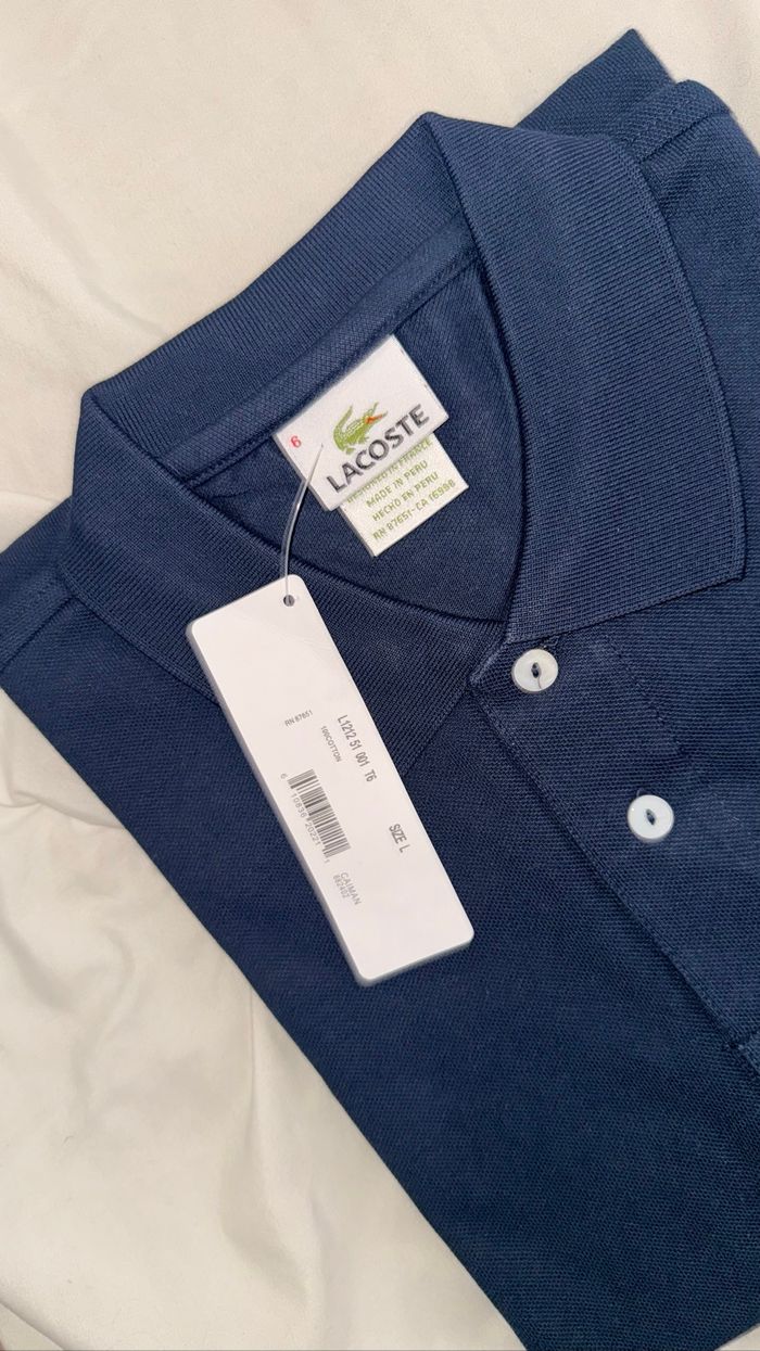 T-shirt Lacoste, taille L - photo numéro 5