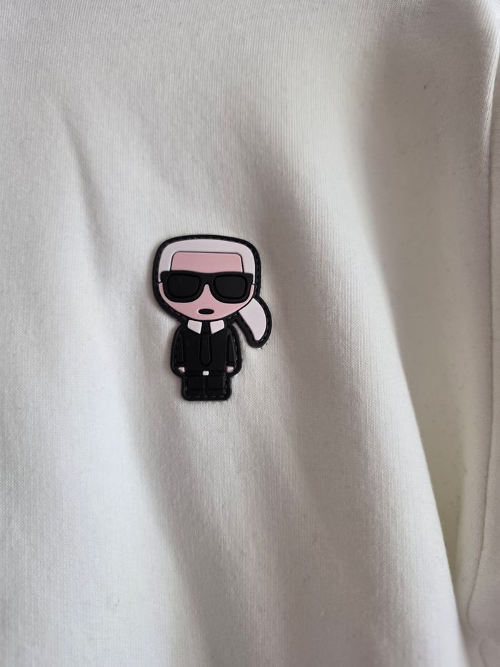 Sweat blanc Karl Lagerfeld - photo numéro 2