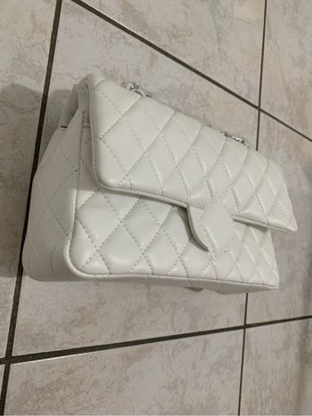 Sac CH Blanc et Argent
