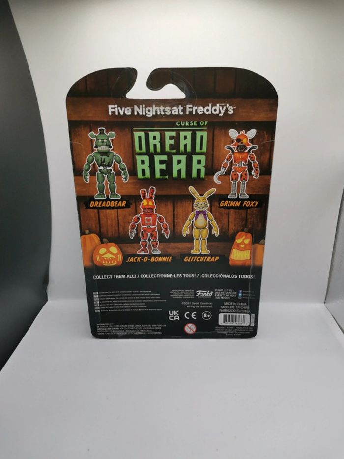 Figurine funko curse of dread bear five nightsat Freddy's neuf - photo numéro 3
