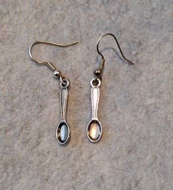 Boucles d'oreilles cuillères