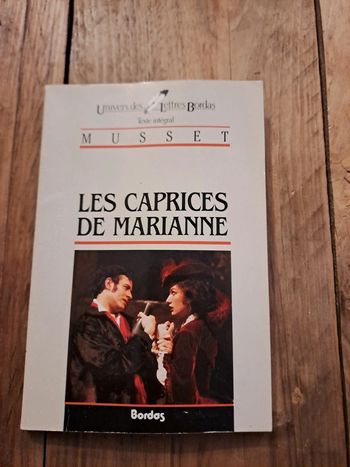 Livre Les Caprices de Marianne, Alfred De Musset