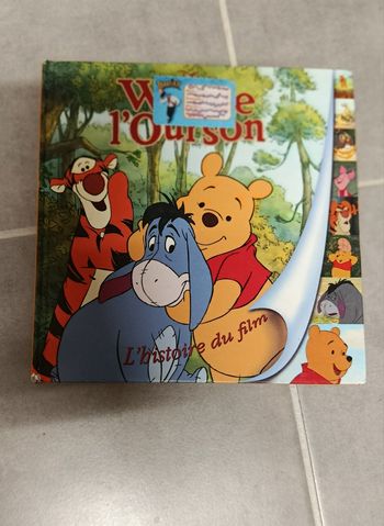 Livre histoire Winnie l'ourson 