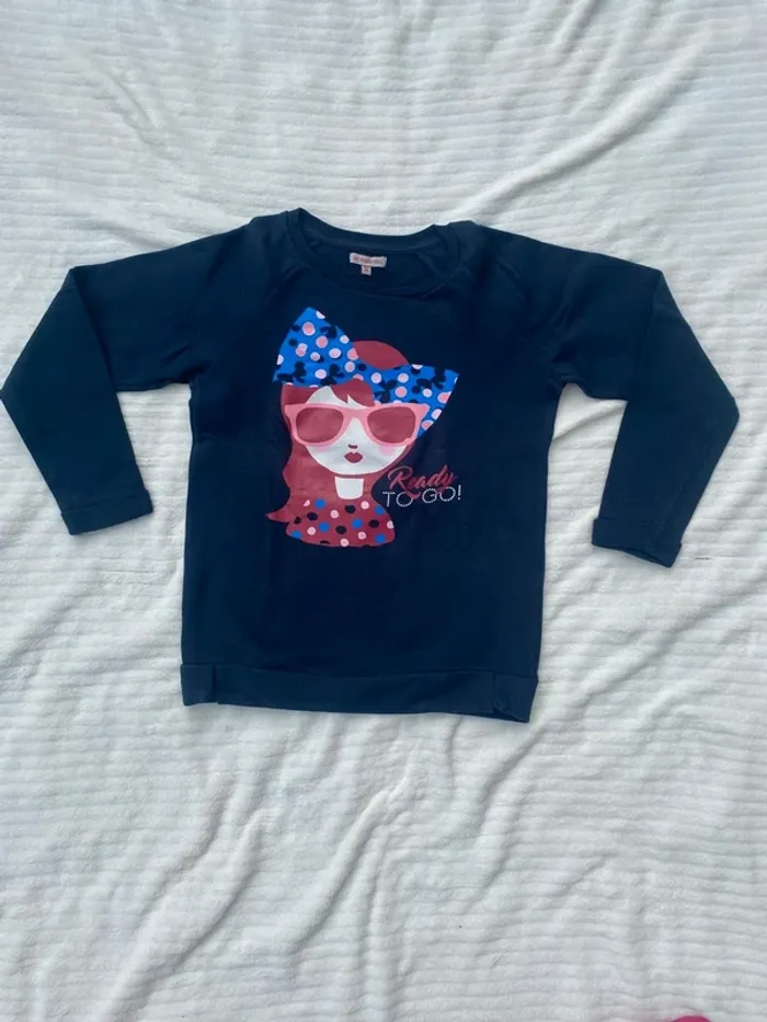 Sweat bleu marine 12 ans