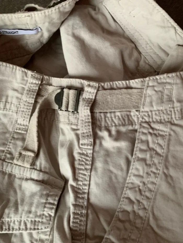 Cargo Straight femme Bershka - photo numéro 7