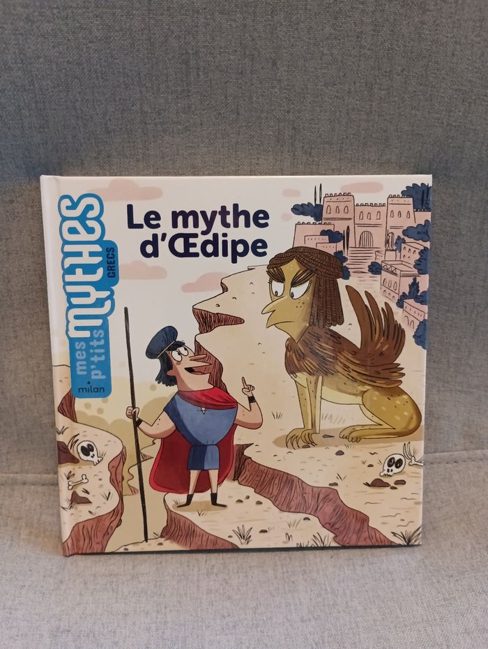 Livre mes p'tits mythe le mythe de Oedipe neuf