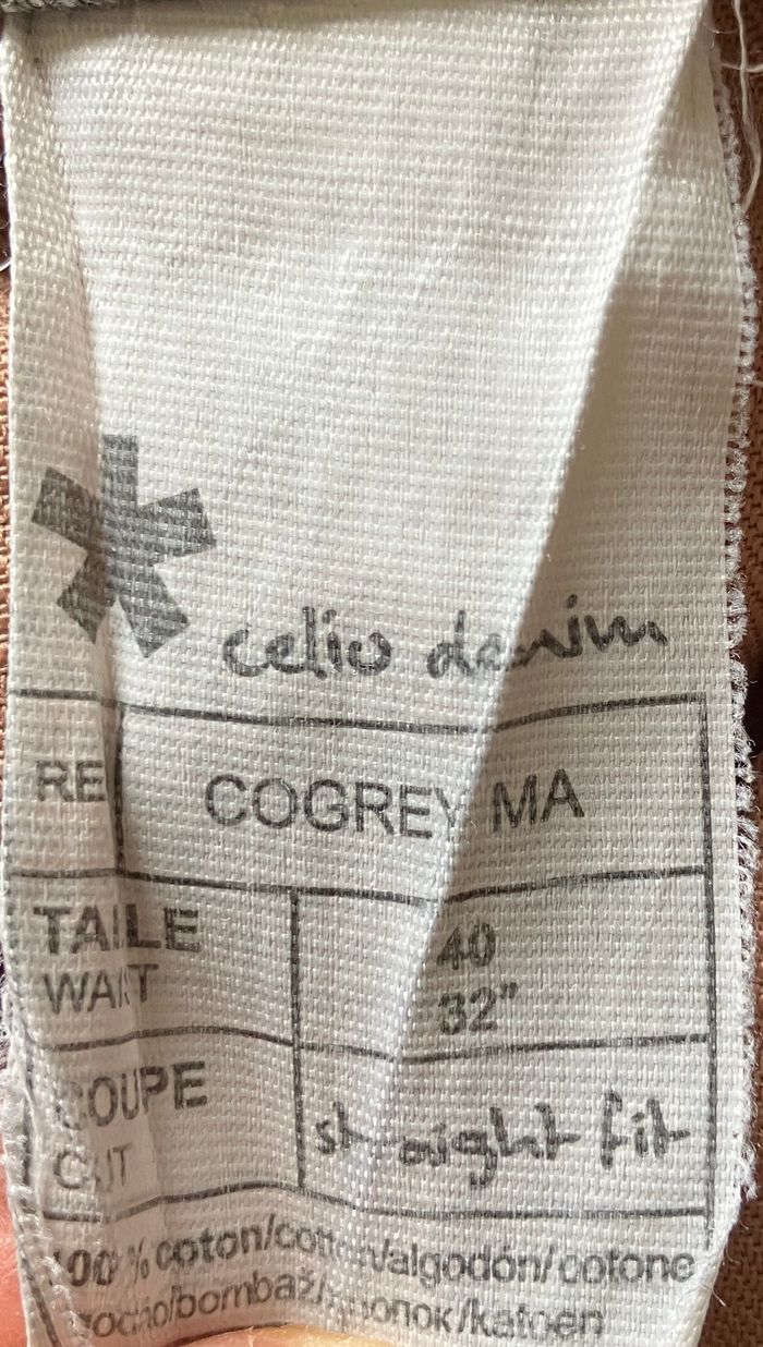 Jean homme taille 40 - Celio - photo numéro 4