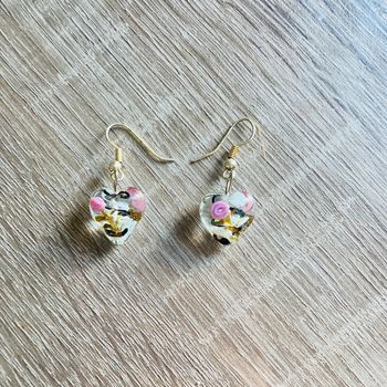 Boucles d’oreilles | coeur 🌸