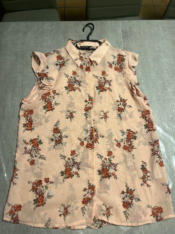 Chemise sans manches 