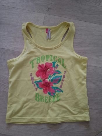 Débardeur tropical fille Orchestra 