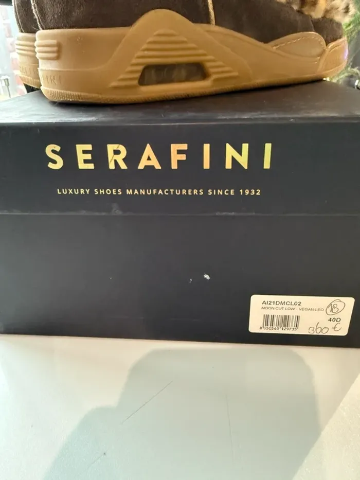 Boots fourrure léopard serafini - photo numéro 7
