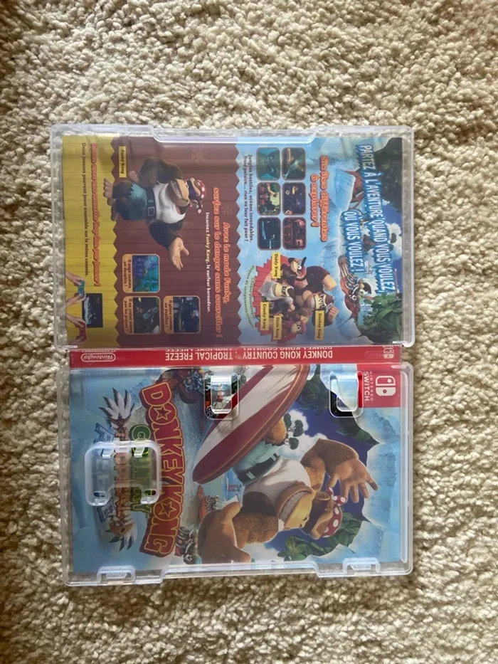 Boîtier sans jeu donkeykong country tropical freeze switch - photo numéro 3