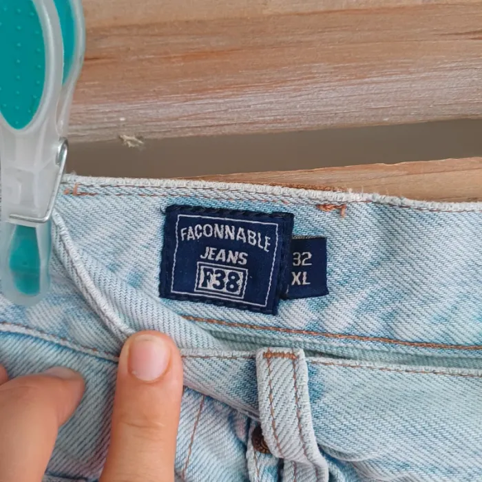 Pantalon jean bleu clair homme taille 38/40 - photo numéro 4