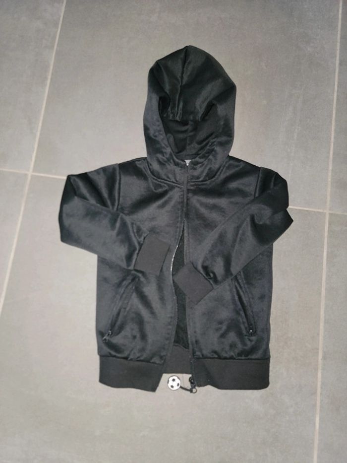 Veste noir foot 6 ans - photo numéro 2