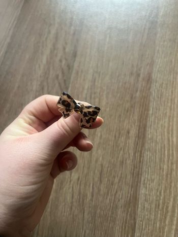 bague noeud léopard