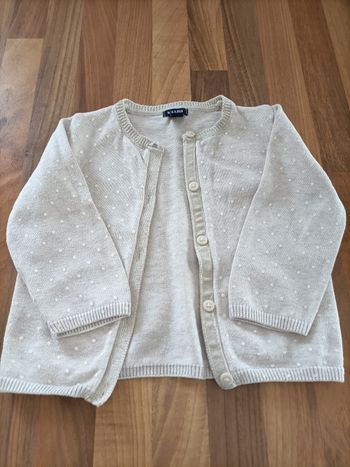 Gilet beige Kiabi 6 ans