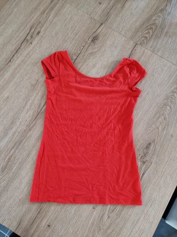Tee shirt rouge H&M
