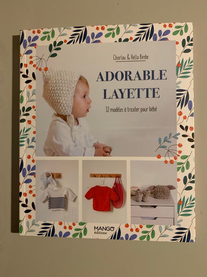 Livre: Adorable Layette - 32 modèles à tricoter pour bébé