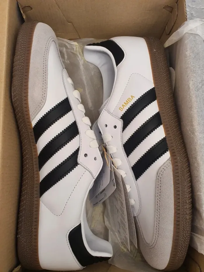 Adidas Samba Blancas OG taille 43 - photo numéro 2