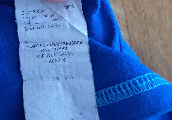 T-shirt bleu - photo numéro 5