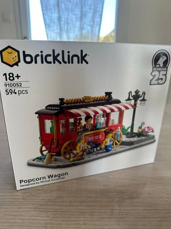 Lego PopCorn Wagon Bricklink série 5 - 910052