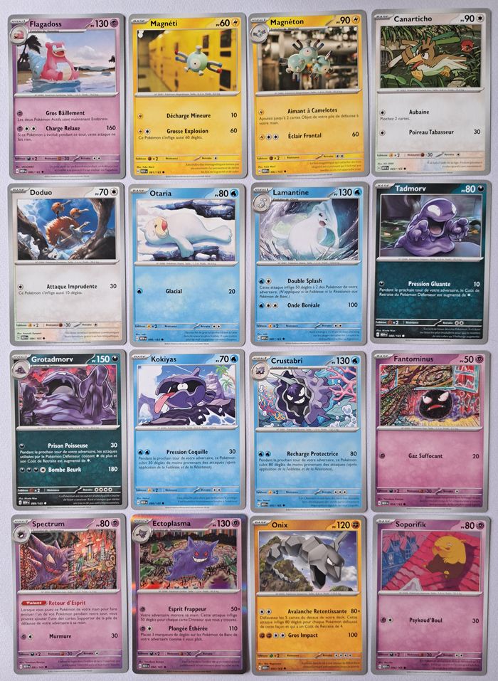 🃏 Collection de 131 cartes Pokémon série EV - 151 de 2024 - photo numéro 6