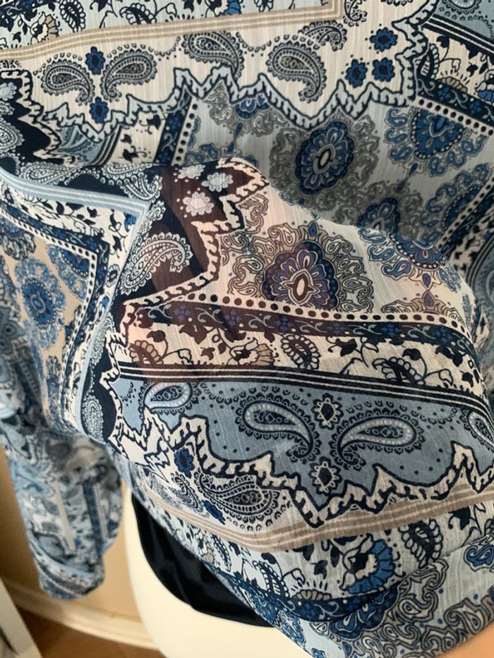 Tunique XL strass bleu marine - photo numéro 7