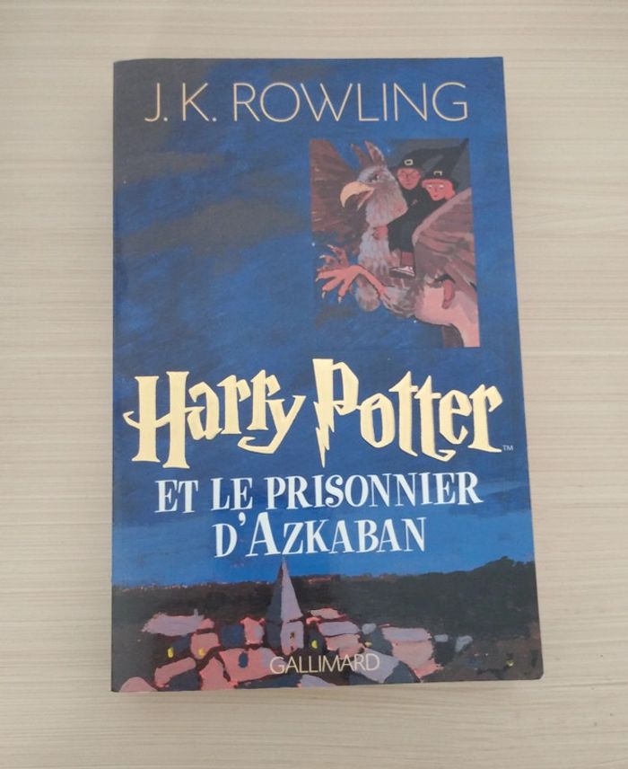 Harry Potter et le prisonnier d'Azkaban de JK Rowling