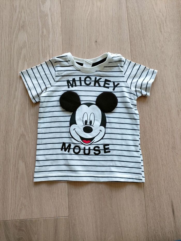 Tee-shirt Mickey - Taille 9 mois