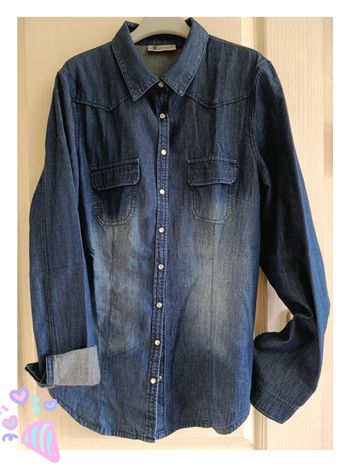 Chemise en jean Kiabi
