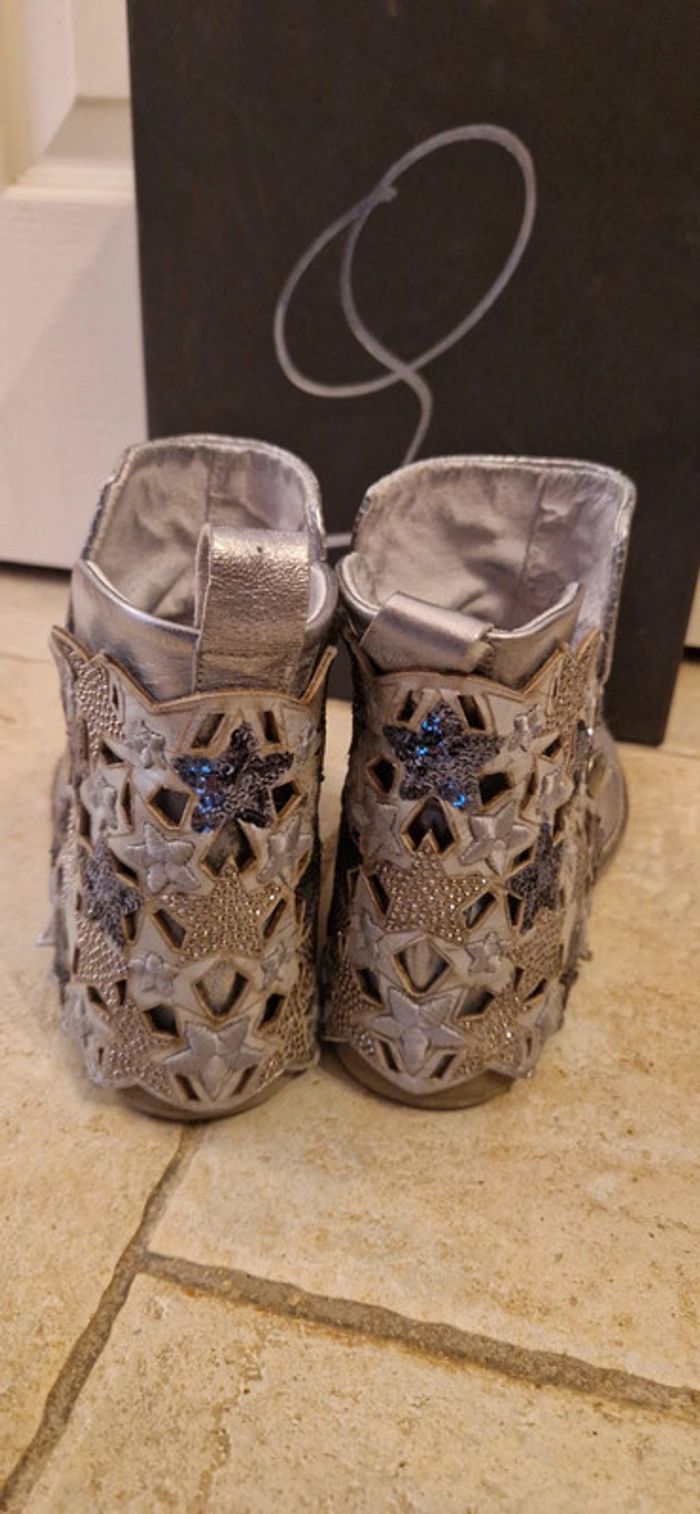 Bottines en cuir étoile Métisse - photo numéro 9