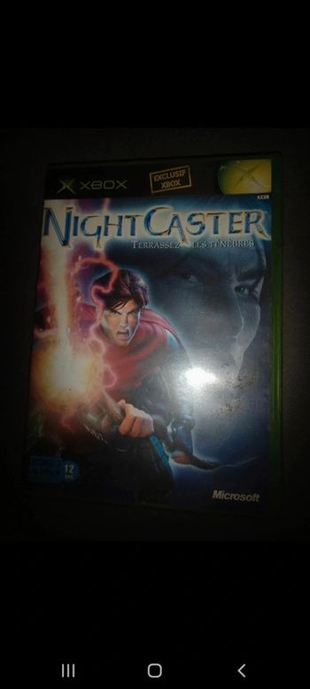 Jeu x-box night caster .