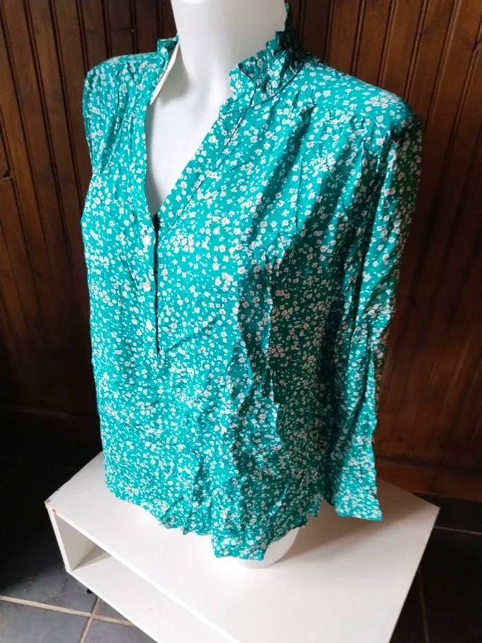 Jolie blouse tunique femme marque Melya Melody taille 46/48 - photo numéro 4